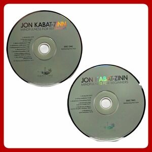 Vintage Mindfulness For Beginners Jon‎ Kabat-Zinn Audio CD 2-Disc Meditation